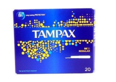 Regular Sanitary Tampons (20 Pieces) Per Pack.. 2 Packs