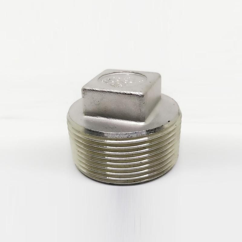 Four-Corner Plug 201/304/316 Stainless Steel Hexagonal Outer Wire Pipe Plug Hydraulic Oil Tube Four-Corner Plug Multi-Specification