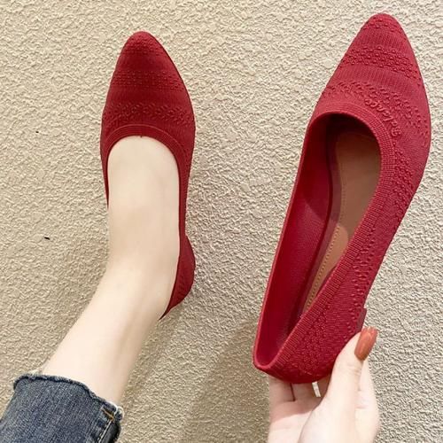 Waterproof Rain Boots Low-top Gelatin Jelly Shoes Non-slip Sandals Red