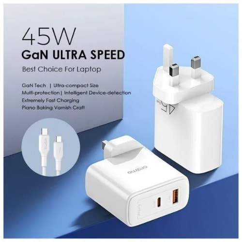 PowerGaN Wall Charger Kit - 45W