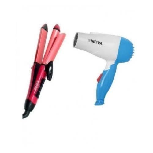 2 In 1 Hair Straightener And Dryer