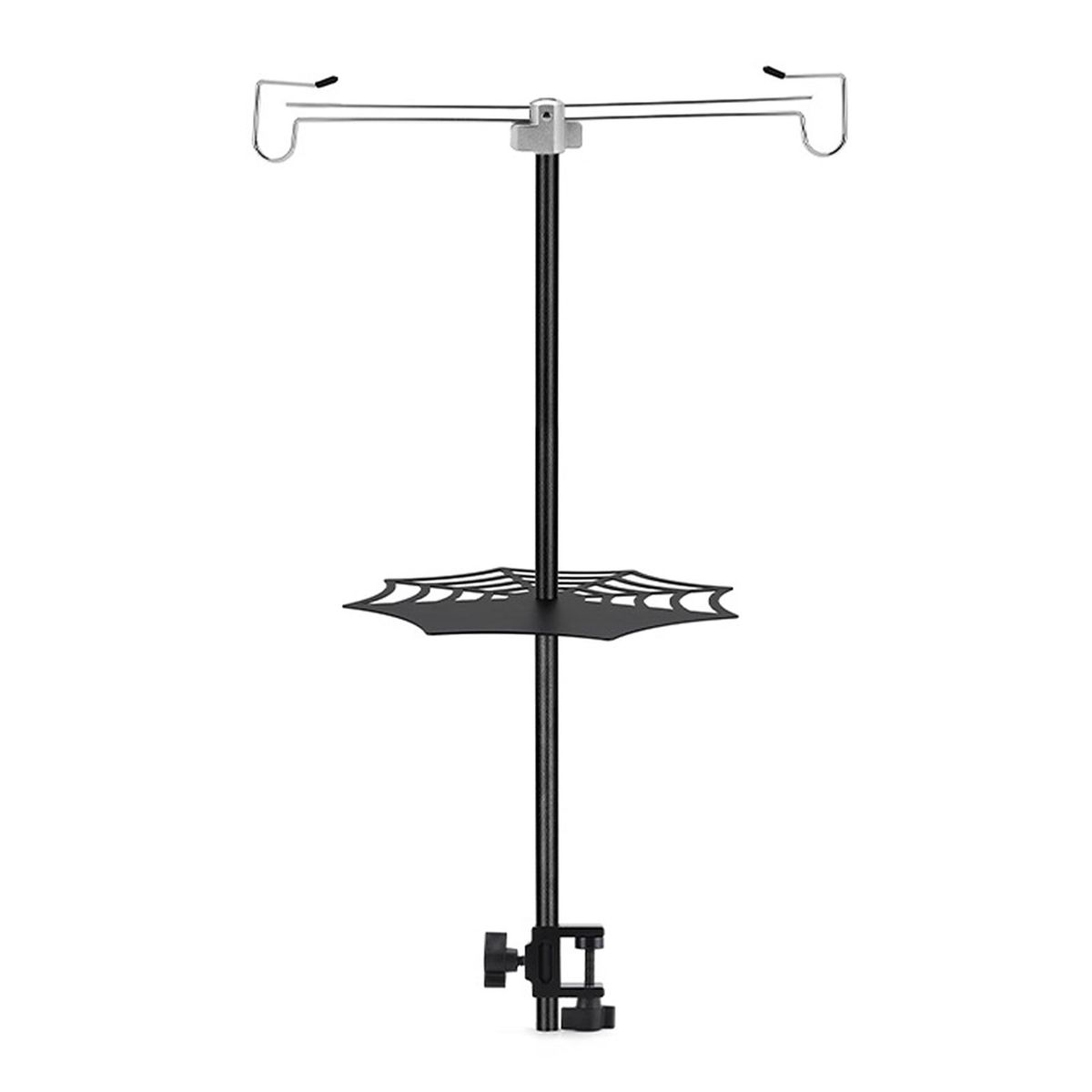 Aluminum Folding Light Stand Table Clamp & Ground Insert Lamp Pole Light  Pole Camping Lamp Pole