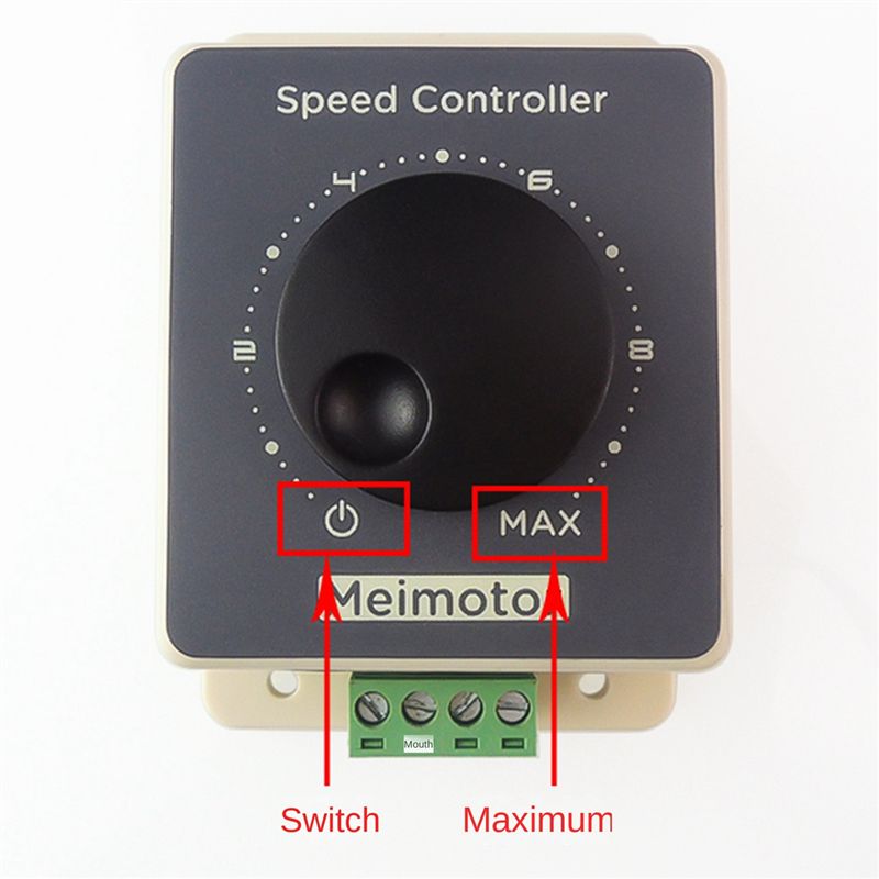 CCM96SK PWM DC Motor Motor Governor 12V 24V 36V 48V 20A High Power Waterproof DC Controller