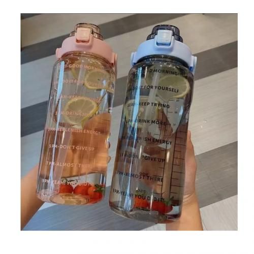 2 Liter Capacity Fitness Jug Water Bottle  ( 1pcs)