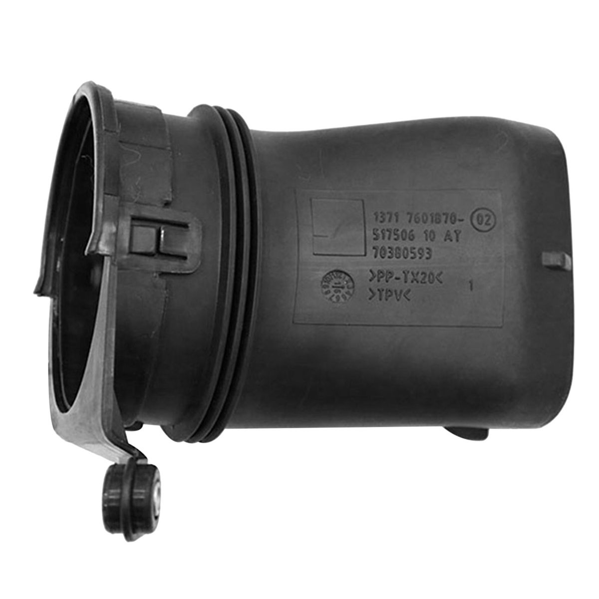 13717601870 Air Conduit Intake Tube Inlet Air Pipe Admission Pipe for -BMW X3 F25 X4 F26 2011-2018