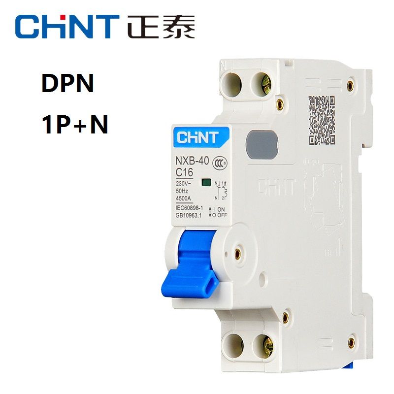 CHINT NXB-40 DPN 1P+N 6A 10A 16A 20A 25A 32A 40A 220V 230V