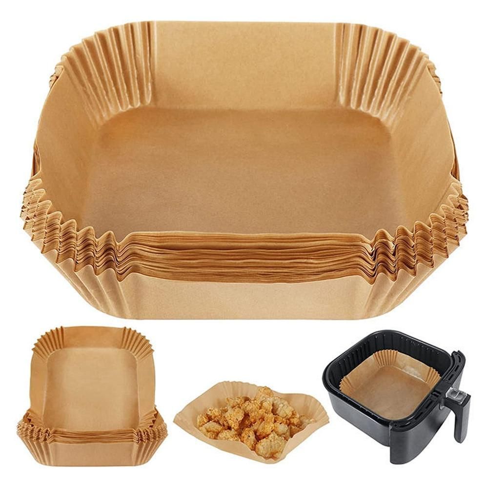 Air Fryer Disposable Parchment Paper Liner Square Oil-proof Paper