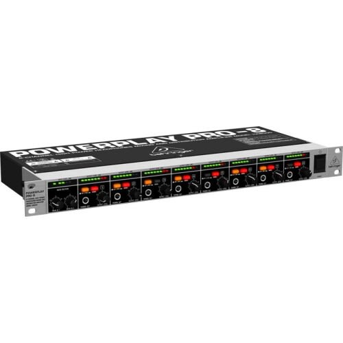 Ha8000 8 Channel High-power Headphones Mixing And Distribution Amplifier