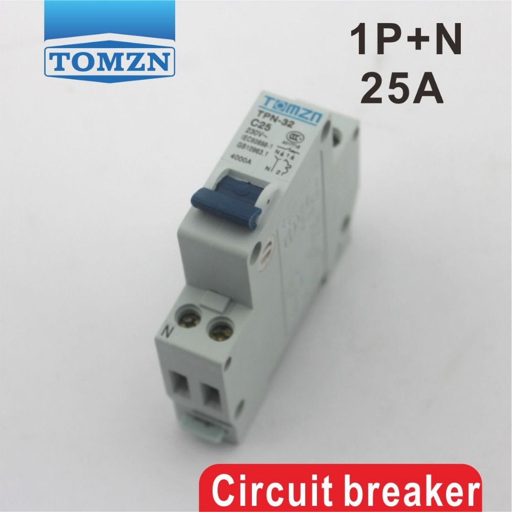 Circuit DPN Mini Breaker 25A 1P+N