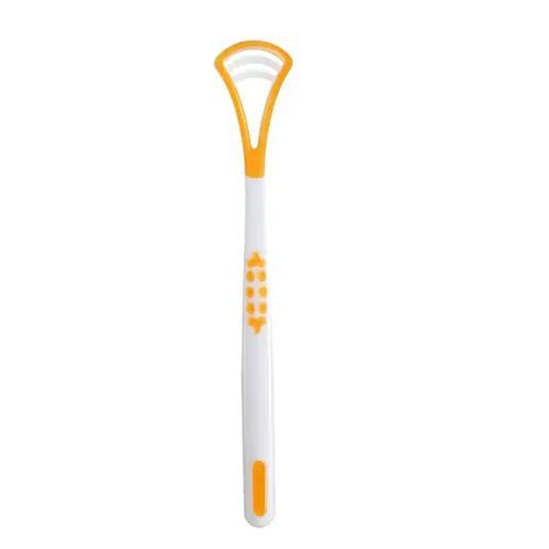 2 Pieces - Mouth Odour Halitosis Removal Tongue Scraper Cleaner Reusable Reduce Bad Breath