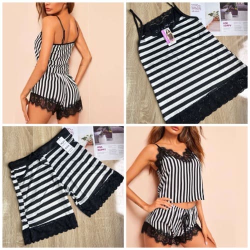 2in1 Ladies Short Sleep Wear