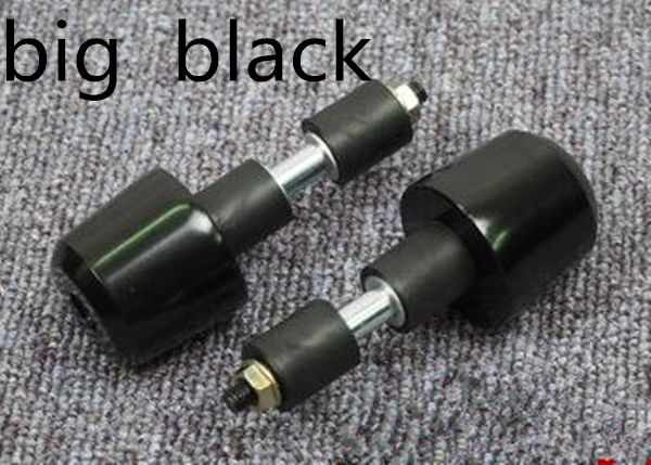 1 Pair 7 8" 22MM Motorcycle Alloy Handlebar Grips Bar Ends