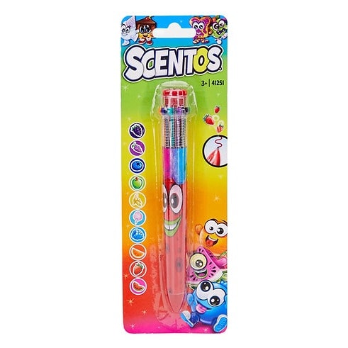Scentos - Scented Rainbow Pen - Red