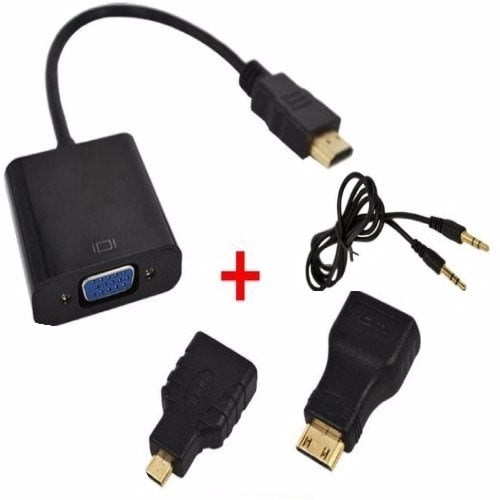 Hdmi Vga Cable Converter Vga To Hdmi Adapter Bundle Sales