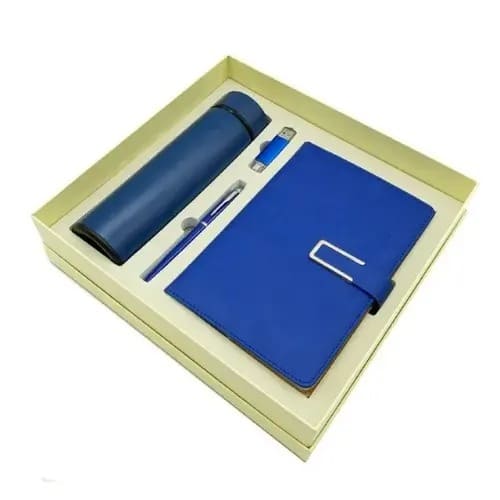 4 In 1 Corporate Gift Set  - Blue