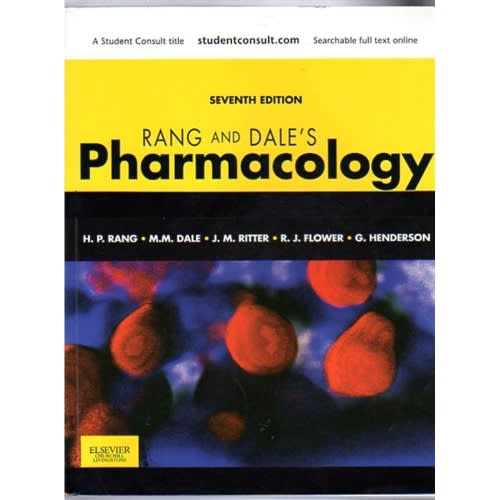 Rang & Dale's Pharmacology - 7th Edition - International Edition