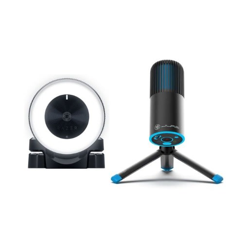 Kiyo Webcam Streaming Bundle With Jlab Audio Talk Go Microphone