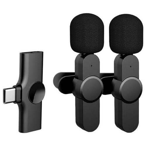 Double Wireless Microphone For iPhone