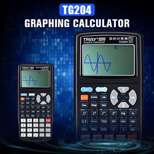 Scientific Graphing Graphic Calculator SAT Exam Black Function Operation