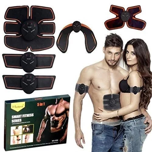 Smart Fitness Series 5 In 1 Abdominal Toning Belt + Muscle Body Fitness
