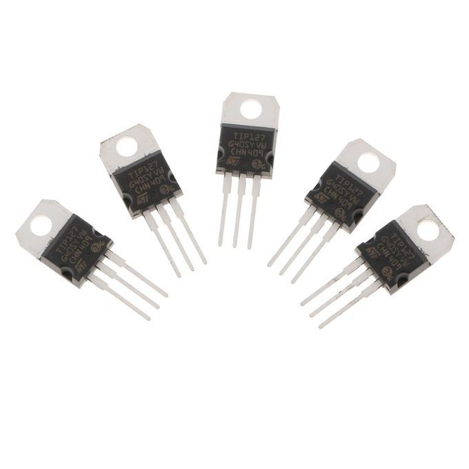 5PCS TIP127   NPN Transistors Kit 5A 60-100V 3 PIN IC
