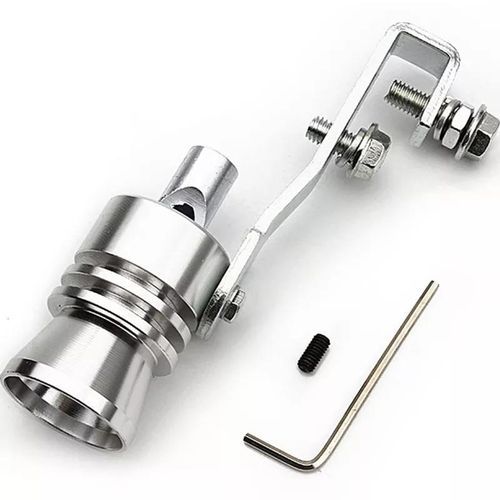 Car Exhaust Pipe Valve Simulator Turbo Sound Whistle Size: L