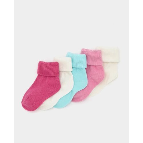 Baby Girls Tot Socks - Pack Of 5