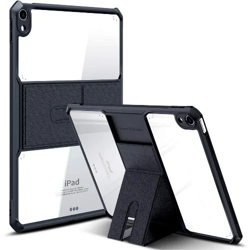 Xundd Shockproof Clear Case With Leather Magnetic Stand Case For iPad 10.9" (2022)