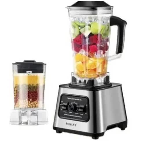 Sokany Sk-999 Multi Purpose Blender 6000w - 2.5l