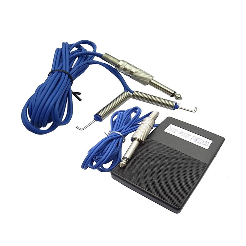 Tattoo Foot Pedal And Clip Cord For Tattoo Machine Power Supply Tattoo Supplies