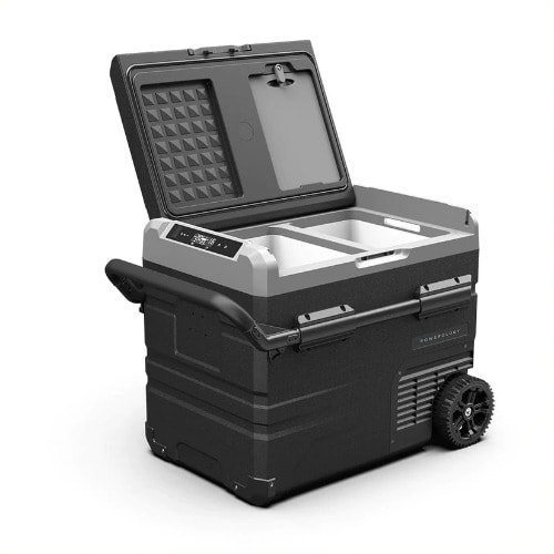 Smart Portable Fridge And Freezer -15600mAh -45L - Black