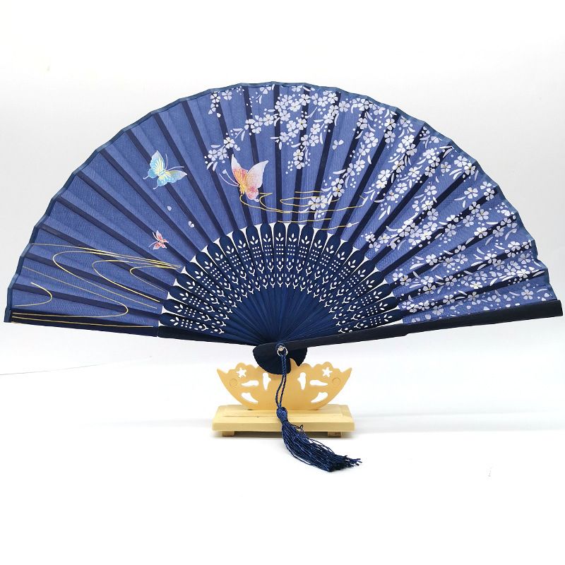 Eventail Bamboo Fan Gift Folding Children Fans Fan Japanese Waaiers Bambu Antique Vintage A Wedding Main Fold Chinese Hand