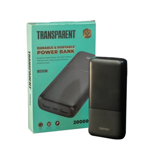 Transparent 20000mah Power Bank - pb202
