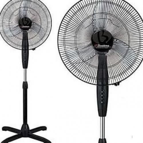 16" Standing Fan - Black