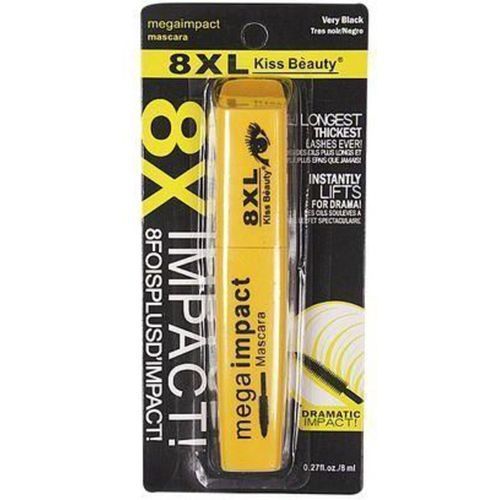 Kiss Beauty 8XL Mega Impact Mascara Lengthening & Volumizing Mascara