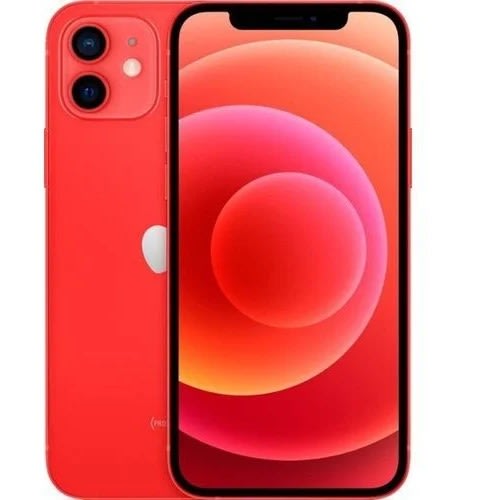 iPhone 12 - 6.1" Display - 64GB ROM - 4GB RAM - Single Sim - 2815mAh - Red - Renewed