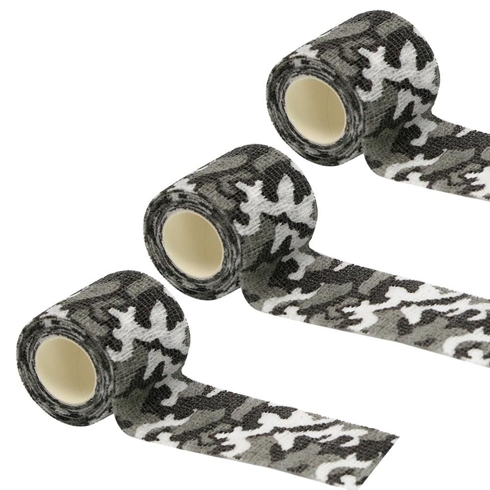 3 Rolls Versatile 5cm Wide Self-Adhesive Bandages Wrap