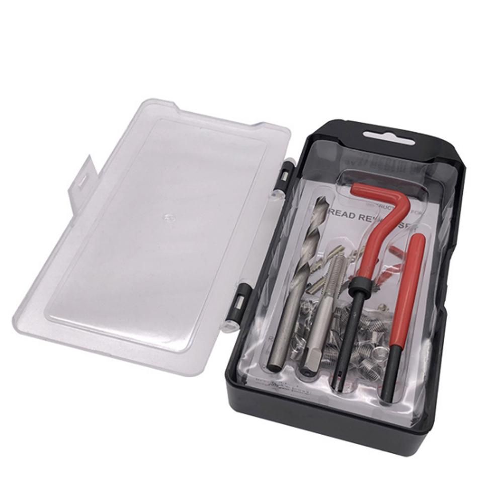 15Pcs M14 x 1.5 Thread Repair Kit Helicoil Compatible 14mm Damaged Threads