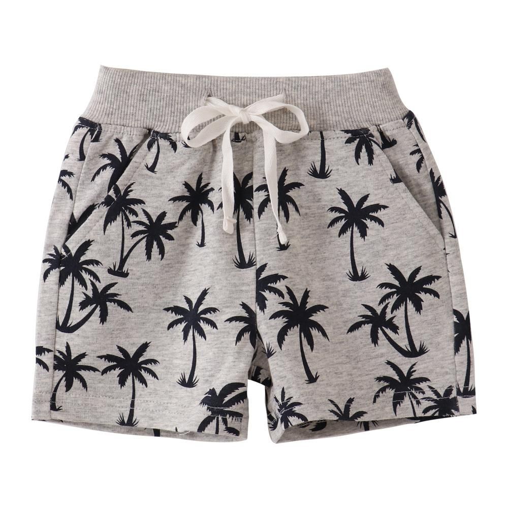 2022 Summer Children's Printed Shorts European And American Boys' Sports Pants Casual Pant