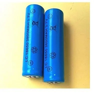 Rechargeable Lithium-ion Battery 18650 - 3800mah - 37v - 2pcs