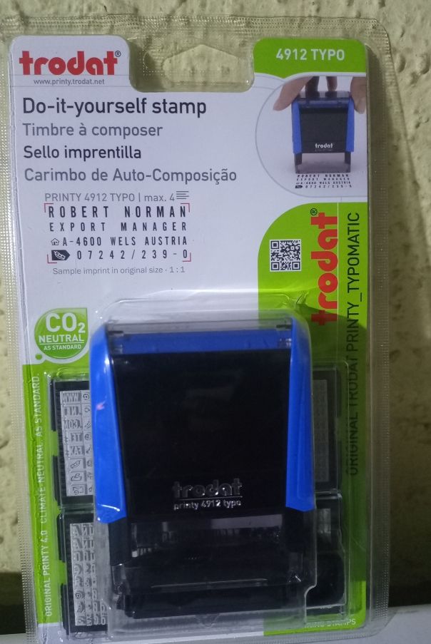 Printy Typo DIY 4912 Stamp