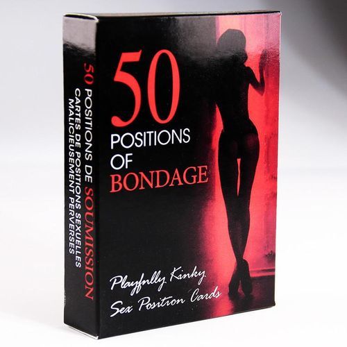 BDSM 50 POSITIONS OF BONDAGE SEX CARDS