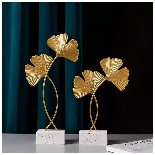 Gingko Leaf Table Top Decoration - 2 Pieces
