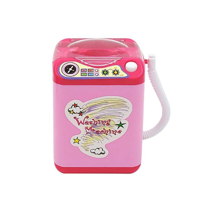 Mini Simulation Washing Machine Children Kids Home Pretend-