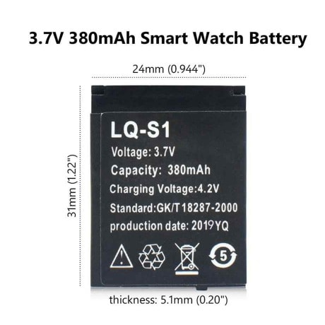 Smartwatch Battery