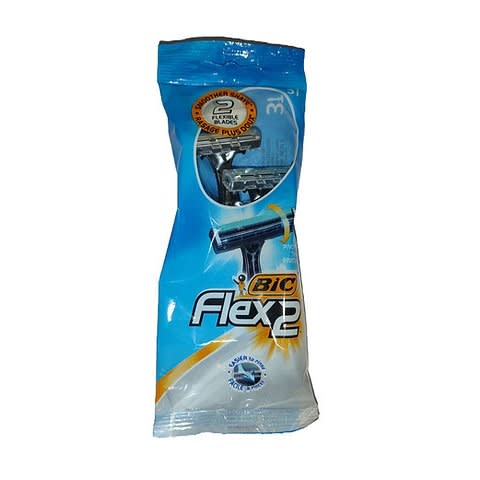Bic Flex 2 Softer Shave - 2 Flexible Blades - 3-pack
