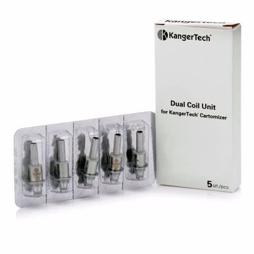 Dual Coil Replacement Atomizer Heads - 5 Pcs