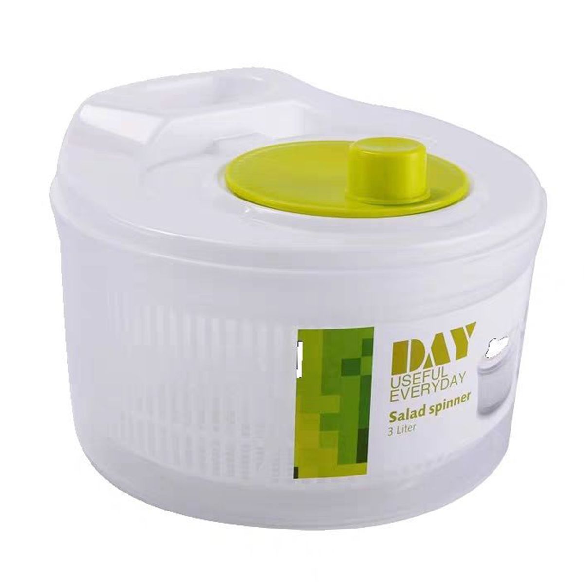 3L Salad Spinner Manual Lettuce Spinner Fruits And