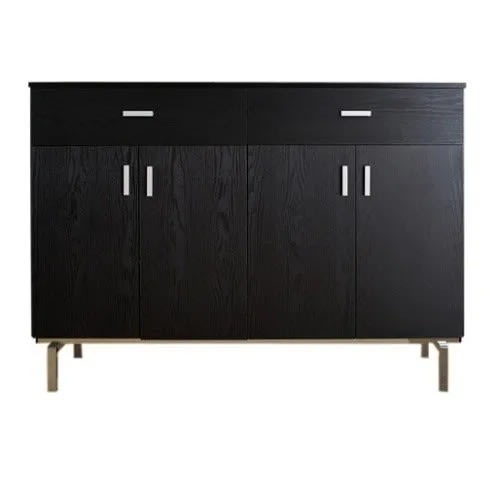 Contemporary Buffet & Dining Server- Black