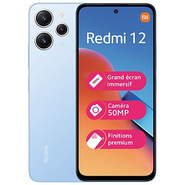 Redmi 12 6.79" 8GB RAM 256GB ROM Android 13 - Sky Blue